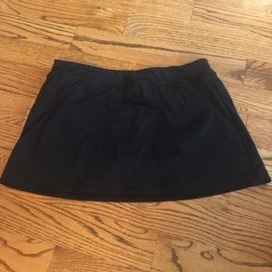 Lands’ End Swim Skirt | Size 14 | Black